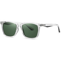 Clear with Green Tinted Lenses