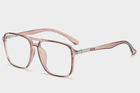 Trendy Polygonal TR Blue Light Blocking Glasses Frame