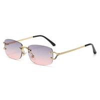 Gold with Sunset Gradient Lenses front