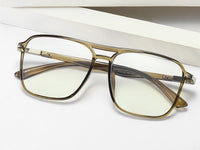 Trendy Polygonal TR Blue Light Blocking Glasses Frame