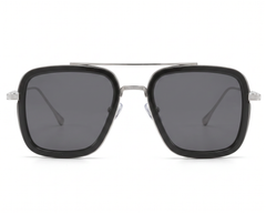 Silver with Gray Lenses front