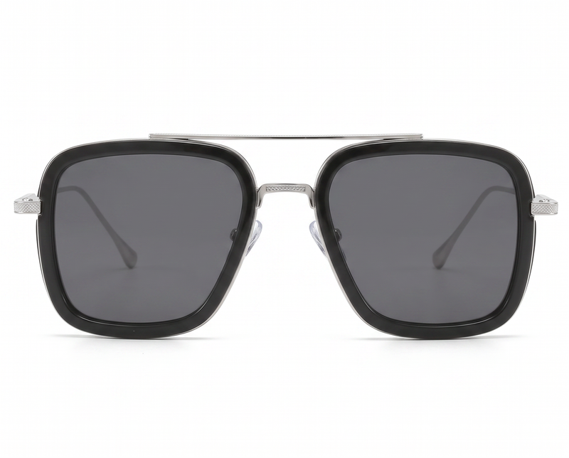 Silver with Gray Lenses front