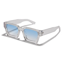 Clear with Gradient Blue Lenses