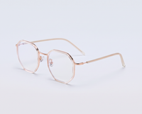 Clear and Rose Gold angle