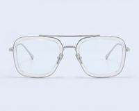 Clear and Silver front