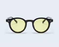 Black with Yellow Tint front