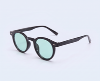 Black with Green Tint angle