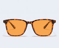 Leopard with Amber Lenses front