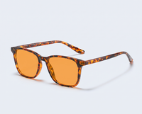 Leopard with Amber Lenses angle
