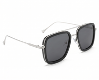 Silver with Gray Lenses angle