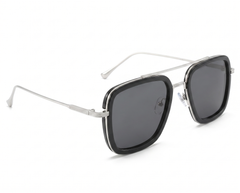 Silver with Gray Lenses angle