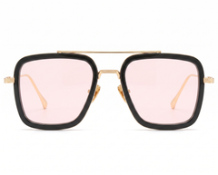 Gold with Red Lenses front