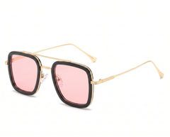 Gold with Red Lenses angle