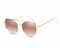 Gold with Tea Gradient Lenses angle