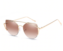 Gold with Tea Gradient Lenses angle