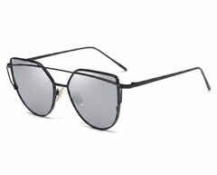 Black with Gray Lenses angle