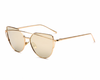 Gold with Champagne Lenses angle