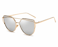 Gold with Silver Lenses angle