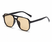 Black with Cream Lenses angle