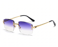Gold with Purple Lenses angle