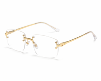 Gold with Clear Lenses angle