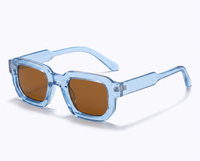 Blue with Brown Lenses angle