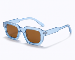 Blue with Brown Lenses angle