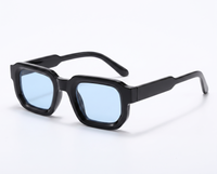 Black with Blue Lenses angle
