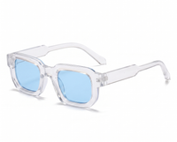 Clear with Blue Lenses angle