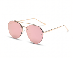 Gold with Pink Lenses angle