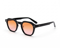 Black with Sunset Gradient Lenses angle