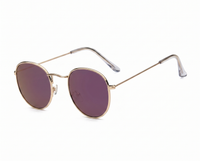 Gold with Purple Lenses angle