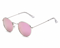 Silver with Pink Lenses angle