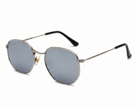 Silver with Gray Lenses