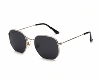 Silver with Tinted Lenses