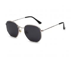 Silver with Tinted Lenses