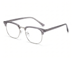 Transparent Gray with Amber Tinted Photochromic Lenses angle