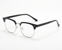 Black with Amber Tinted Photochromic Lenses angle