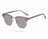 Transparent Gray with Gray Tinted Photochromic Lenses front