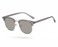 Transparent Gray with Gray Tinted Photochromic Lenses front