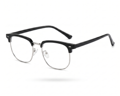 Black with Gray Tinted Photochromic Lenses angle