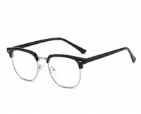 Black with Amber Blue Tinted Photochromic Lenses angle
