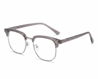 Transparent Gray with Blue Tinted Photochromic Lenses angle