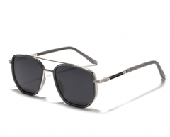 Silver with Tinted Lenses