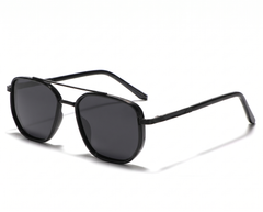 Black with Tinted Lenses