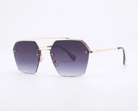 Gold with Tinted Gradient Lenses front