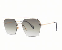 Gold with Gray Gradient Lenses front