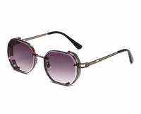 Gun Metal with Tinted Gradient Lenses front