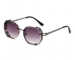 Gun Metal with Tinted Gradient Lenses front