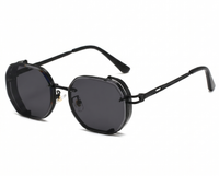 Black with Tinted Lenses front